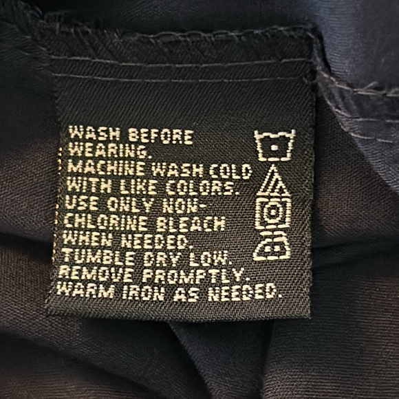 XL Men Puritan Navy Blue Pajama/Lounge Shirt Cotton/Polyester Contrast Piping - Picture 7 of 7